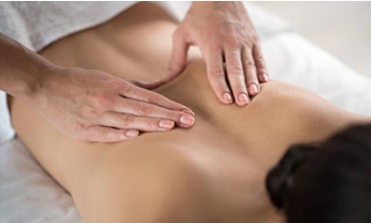 massage is one of the methods to treat cervical osteochondrosis