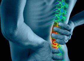 The cause and symptoms of osteochondrosis