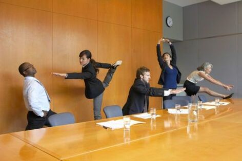 Exercise to unload lumbar spine