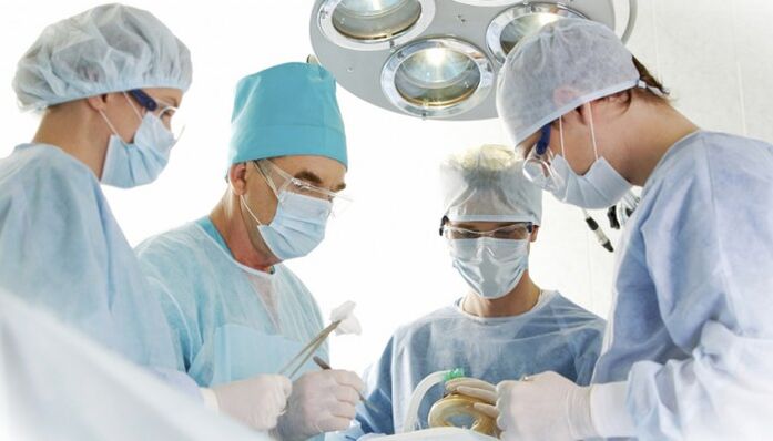 Surgical treatment of cervical osteochondrosis
